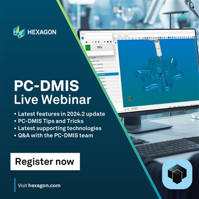 Register now for the PC-DMIS 2024.2 update webinar