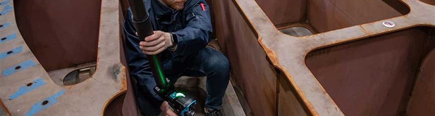 Hexagon accelerates large surface inspection with new 3D laser scanner for handheld and automated robotic applications