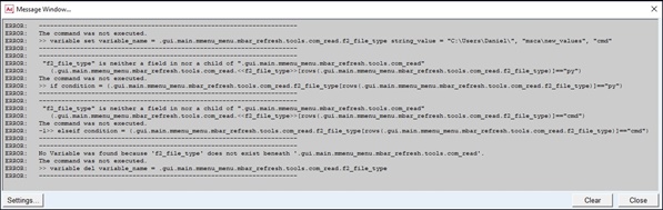 errors