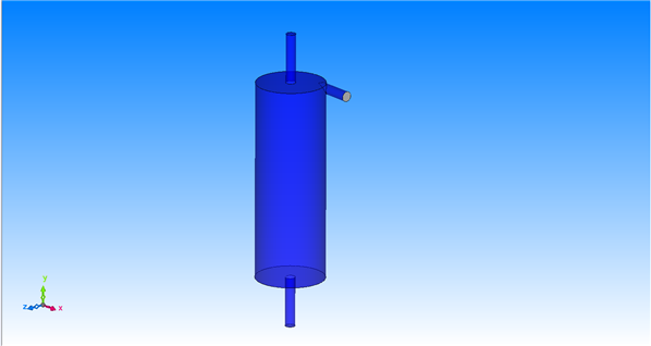 oil tank model