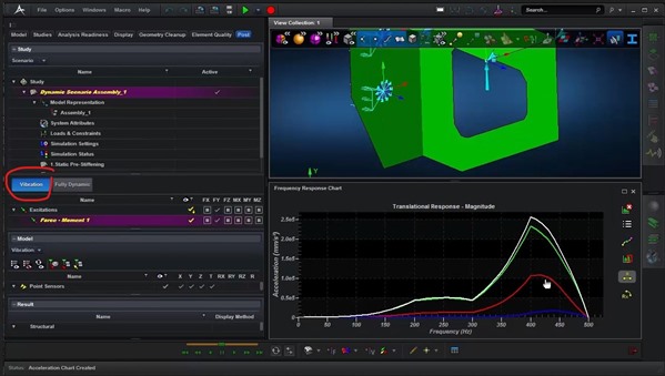 vibration post processing