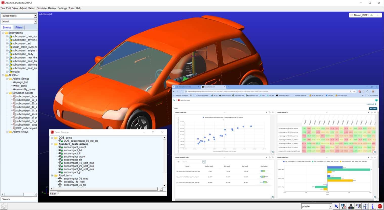 Run Events/Event Sets seamlessly on Nexus Compute