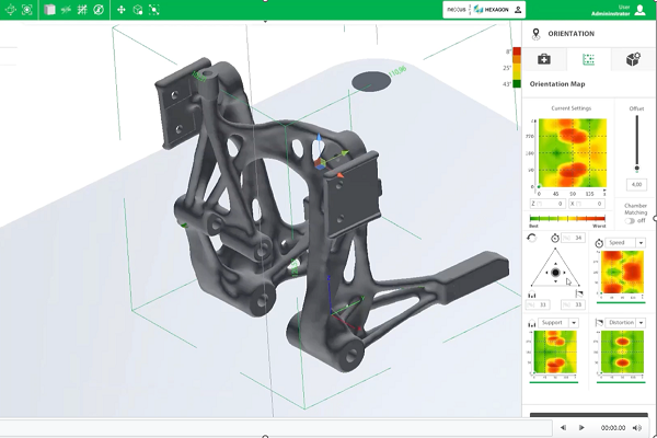 Optimal part orientation and Smart Supports